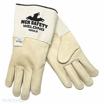 MCR SAFETY Welding Gloves MIG TIG L/9 PK12, 21EZ17