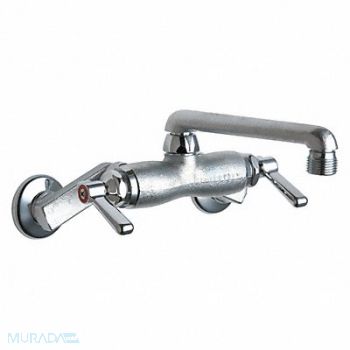 CHICAGO FAUCETS Hot And Cold Water Sink Faucet, 21FY26