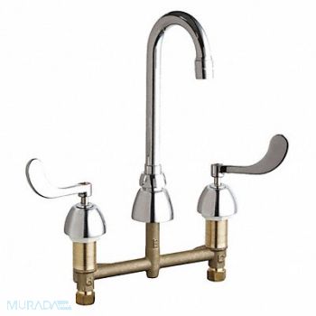 Gooseneck Chrome Chicago Faucets 786, 3TFH7