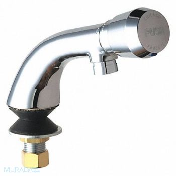 CHICAGO FAUCETS Single Faucet Metering, 21GC66