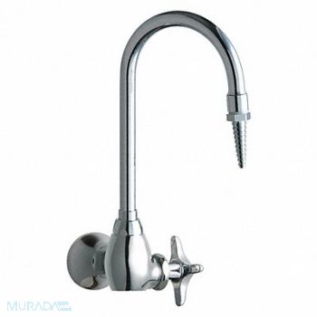 CHICAGO FAUCETS Single Inlet Cold Water Faucet, 21GG79