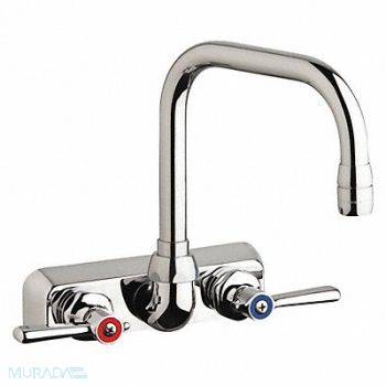 CHICAGO FAUCETS Workboard Faucet 4In Wall, 21GN67