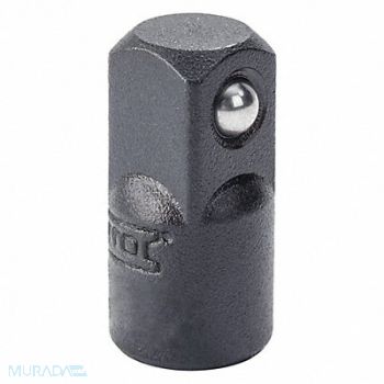 PROTO Skt Adptr Steel BlkOxd 1/4 in 3/8 in, 21GR85