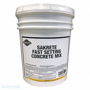 SAKRETE Concrete Mix Pail 50 lb Fast Setting, 21HC53