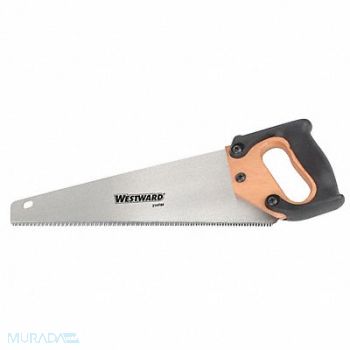 WESTWARD Hand Saw Short Cut 15 in 7 TPI, 21HT84
