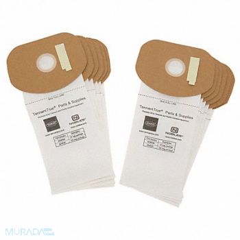 NOBLES Vacuum Bag Paper Reusable PK12, 21ML41