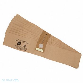 NOBLES Vacuum Bag Paper Reusable PK12, 21ML50