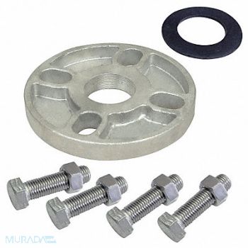 DAYTON Booster Pump Flange Kit 1-1/4 in NPT SS, 21R871