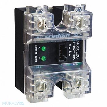 CRYDOM Dual Solid State Relay In 4 to 32VDC 50, 21R909