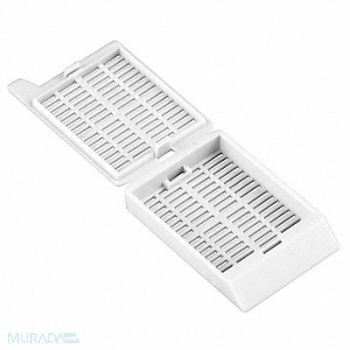 LAB SAFETY SUPPLY Embedding Cassette 1.63 In PK500, 21RK83