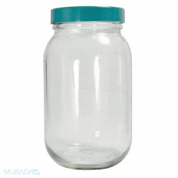 QORPAK Bottle 960mL Glass Wide PK12, 21RM48