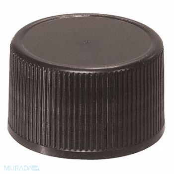 QORPAK Closure Screw On PP Narrow Black PK1000, 21RN03