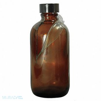 QORPAK Safety Coated Bottle 240mL Narrow PK24, 21RN59