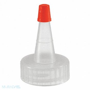 QORPAK Closure 24-410mm LDPE White PK1800, 21RR97