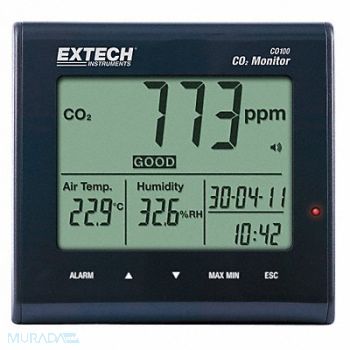 EXTECH Air Quality Carbon Dioxide Monitor, 21RV54