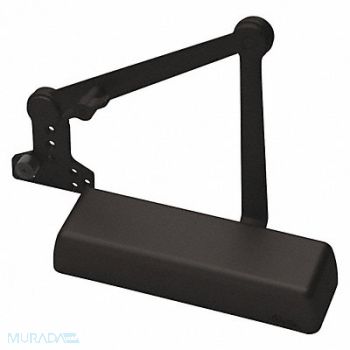 NORTON DOOR CONTROLS Door Closer Hvy Duty Hold Open Dark Brz, 49VT74