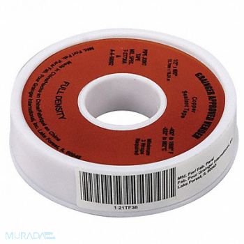 GRAINGER APPROVED Anti-Seize Tape 1/2 W Copper, 21TF38