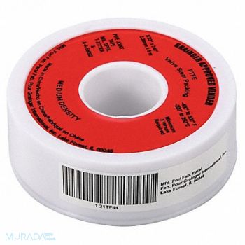 GRAINGER APPROVED Valve Stem Packing 3/32x240 In, 21TF44