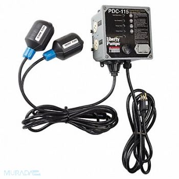 LIBERTY PUMPS Duplex Sewage Grinder Pump Control Panel, 21TN77