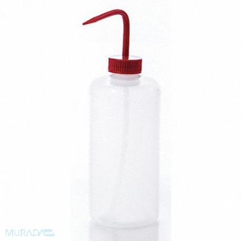 SP SCIENCEWARE Wash Bottle Standard 32 oz Red PK4, 21TR04