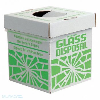 SP SCIENCEWARE Glass Disposal Container 12 lb PK6, 21TR91