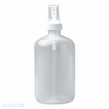 SP SCIENCEWARE Spray Bottle 16 oz Mist Clear PK12, 21TT19