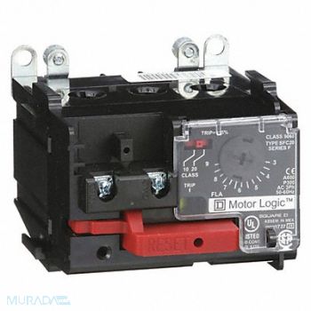 SQUARE D Ovrload Relay 3 to 9A 3P 600VAC NEMA 00C, 21TV78