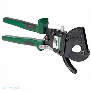 GREENLEE Ratchet Cable Cutter Center Cut 10 In, 21TX93