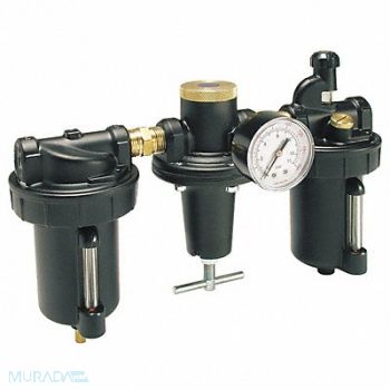 PARKER FRL 3 pcs 3/4 NPT 5 micron 325 cfm, 21U832