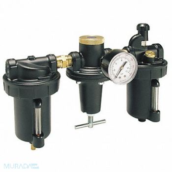 PARKER FRL 3 pcs 1-1/2 NPT 5 micron 400 cfm, 21U835