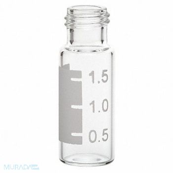 CHEMGLASS Vial .07 oz 2mL PK100, 21UA97
