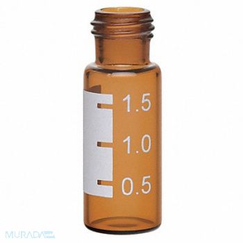 CHEMGLASS Vial .07 oz 2mL PK100, 21UC29