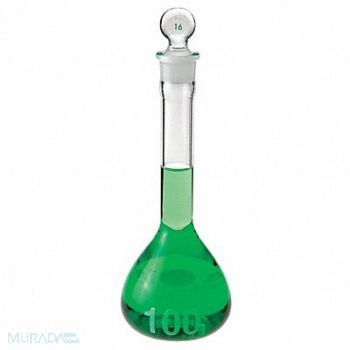 CHEMGLASS Volumetric Flask 20mL Borosilicate, 21UC82