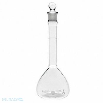 CHEMGLASS Volumetric Flask 100mL Borosilicate, 21UC90