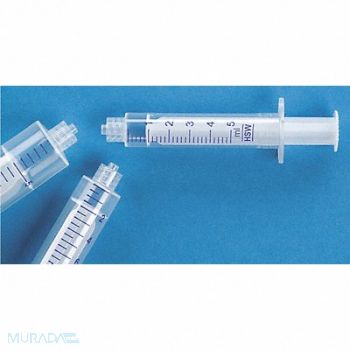 CHEMGLASS Syringe 5mL PK100, 21UD83