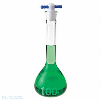 CHEMGLASS Volumetric Flask 500mL Borosilicate, 21UE42