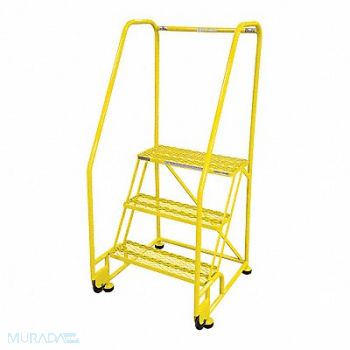 COTTERMAN Tilt and Roll Ldr Steel 60In. H. Yellow, 21VC04