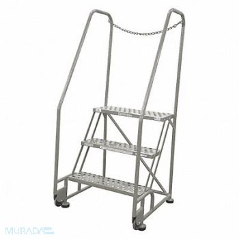 COTTERMAN Tilt and Roll Ldr Steel 60In. H. Gray, 21VC05