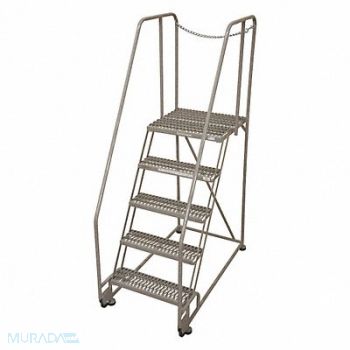 COTTERMAN Tilt and Roll Ldr Steel 80In. H. Gray, 21VD64