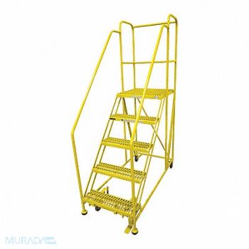 COTTERMAN Work Platform 5 Step Steel 86In. H., 21VD69