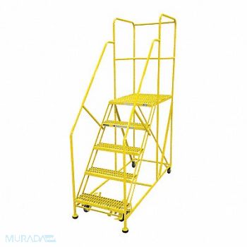 COTTERMAN Work Platform 5 Step Steel 86In. H., 21VD70