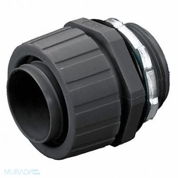 HUBBELL WIRING DEVICE-KELLEMS Conduit Fitting Nylon Trade Size 1 1/2in, 21VF91