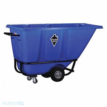 TOUGH GUY Tilt Truck Std 1/2 cu yd 850 lb Blue, 21VK41