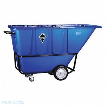 TOUGH GUY Tilt Truck Std 1 cu yd. 1250 lb Blue, 21VK44