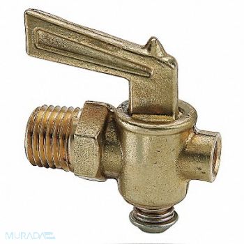 PARKER Drain Cock Shutoff Valve 1/4 In, 21VL66