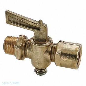 PARKER Ground Plug Shutoff Cock Valve 1/4 In, 21VL68