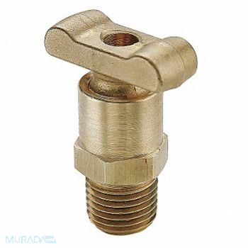 PARKER Drain Cock Ball Valve Brass 3/8 In, 21VL73