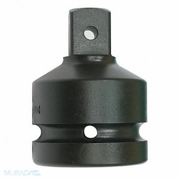 WESTWARD Impct Skt Adpt Steel Blk Oxd 1 in, 21WM79