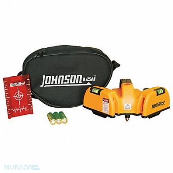 JOHNSON Line/Dot Laser Level Int Red 65 ft., 21XK27