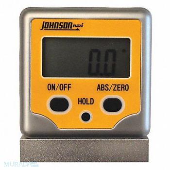 JOHNSON Digital Angle Finder Magnetic V-Groove, 21XK37